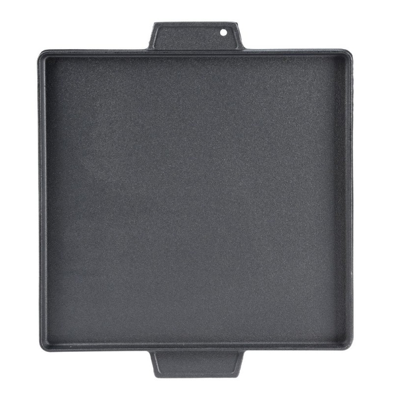 Doppelseitige Grillplatte aus Gusseisen, 38x38 cm | Gusseisenplatte Doppelseitige Grillplatte aus Gusseisen, 38x38 cm | Gusseisenplatte | |