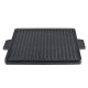 Doppelseitige Grillplatte aus Gusseisen, 38x38 cm | Gusseisenplatte Doppelseitige Grillplatte aus Gusseisen, 38x38 cm | Gusseisenplatte | |