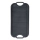 Doppelseitige Grillplatte aus Gusseisen, 51x26 cm | Gusseisenplatte Doppelseitige Grillplatte aus Gusseisen, 51x26 cm | Gusseisenplatte | |