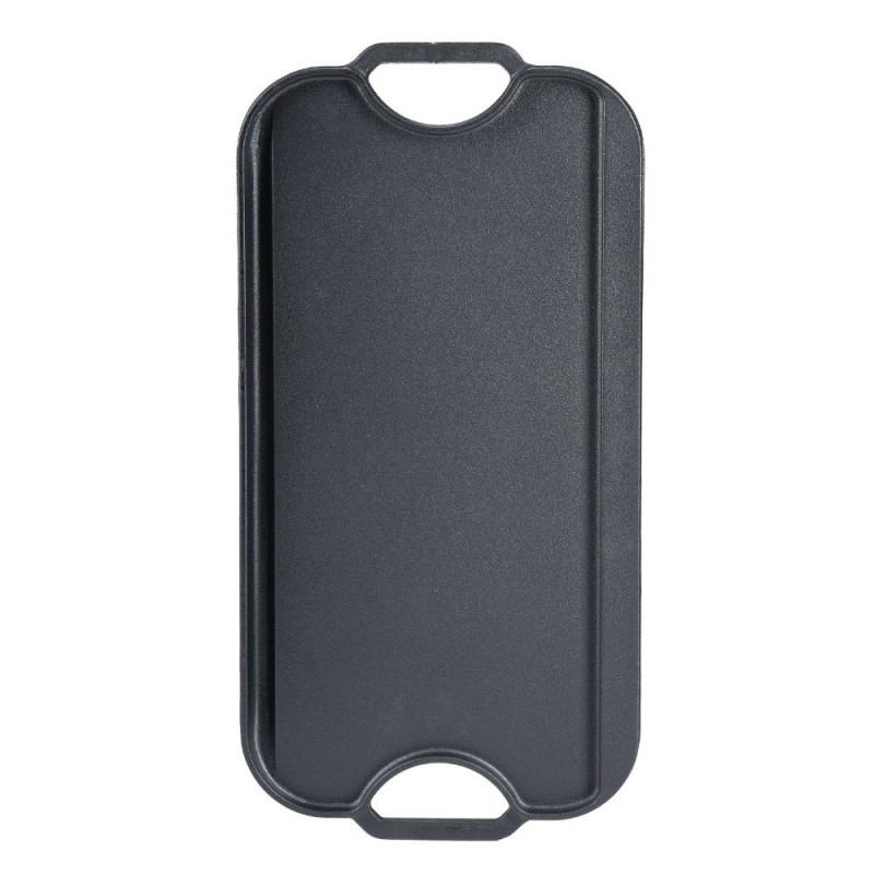 Doppelseitige Grillplatte aus Gusseisen, 51x26 cm | Gusseisenplatte Doppelseitige Grillplatte aus Gusseisen, 51x26 cm | Gusseisenplatte | |