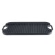 Doppelseitige Grillplatte aus Gusseisen, 51x26 cm | Gusseisenplatte Doppelseitige Grillplatte aus Gusseisen, 51x26 cm | Gusseisenplatte | |