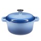 Geëmailleerde Gusseisen Topf, Blau, Ф24 | Gusseisen Topf Geëmailleerde Gusseisen Topf, Blau, Ф24 | Gusseisen Topf | |